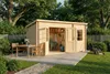 Alpholz Gartenhaus Maria aus Holz in Naturbelassen, 28 mm Produktbild-Vorschau 6