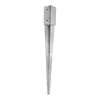 Levior Piede a colonna 101x101x150mm/74cm spessore 1,8mm ZN Anteprima dell’immagine prodotto 1