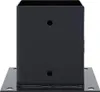 vidaXL Pfostenträger Quadrat 4 Stk. 121x121 mm Stahl Produktbild-Vorschau 6