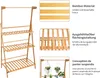 3 Ebenen Blumentreppe Pflanzenregal Blumenregal klappbar Produktbild-Vorschau 3