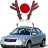 Auto-Weihnachts-Rentier-Geweih- und Nasendekorationen, Produktbild-Vorschau 1