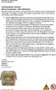 A document with safety instructions for a stool. Náhľad obrázku produktu
