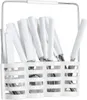 Set di posate per 6 persone con supporto, acciaio inox, Anteprima dell’immagine prodotto 1