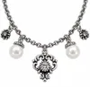 Ketten-Trachtengürtel "Ornament Perle Edelweiß" | Altsilber Produktbild-Vorschau 4
