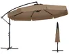 Parasol COSTWAY 300 cm, parasol à pied déporté avec Voir les images du produit 1