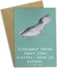 Mr. & Mrs. Panda Grußkarte Schwimmen Ausrede - Meeresbrise Produktbild-Vorschau 1