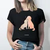 Mr. & Mrs. Panda Größe L T-Shirt Hunde Liebe - Schwarz - Produktbild-Vorschau 3