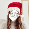 Plüschball gestrickte Weihnachtsmütze Herbst Winter lange Produktbild-Vorschau 5