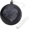 Weihnachtsbaumkugel zum Beschriften 8cm Christbaumschmuck Produktbild-Vorschau 4