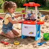 Aga4Kids Plastik-Kinderküche mit Zweiplattenherd und Produktbild-Vorschau 5