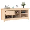 vidaXL Botník 110x38x45,5 cm z masivního borovicového dřeva Náhled obrázku produktu 9