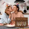 Giftota Holz Geldgeschenke Verpackung Happy Birthday Kerzen Produktbild-Vorschau 7