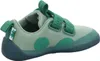 A single green children's shoe is shown from the side against a white background. Produktbild-Vorschau