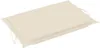 vidaXL Coussin pour chaise longue Crème 186x58x4 cm Tissu Voir les images du produit 11
