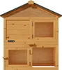 A two-story wooden hutch for small animals. Anteprima dell’immagine prodotto
