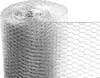 A roll of hexagonal wire mesh, also known as chicken wire or hardware cloth, is shown in a close-up view. Produktbild-Vorschau