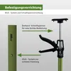 3x Türspanner Zargenspanner 57 - 117 cm Klicksystem Produktbild-Vorschau 6