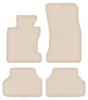 DURBAN Beige Velours-Fußmatten-Set für BMW 5 E60 xDrive Produktbild-Vorschau 1