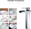 Homelody bateria łazienkowa wodospadowa bateria umywalkowa Podgląd zdjęcia produktu 9