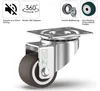 GBL 4x roulettes de meuble petites sans frein - Roulettes Voir les images du produit 4