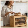 Bambus-brotkasten aufbewahrungsbox für lebensmittel und Produktbild-Vorschau 8