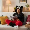 Onesie Kigurumi Pyžamo Mickey Mouse Převlek Kostým XL: 175 Náhled obrázku produktu 2