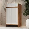 Waschbeckenunterschrank Vicco Lemgo Goldkraft Eiche 2 Produktbild-Vorschau 4