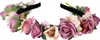Diadema floreale "Sabia" con rose e fiori | Rosa antico Anteprima dell’immagine prodotto 4
