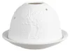 Portacandele Clayre & Eef Ø 12x8 cm Gufo in porcellana Anteprima dell’immagine prodotto 1