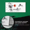 Wohnzimmer-Bild Leinwand Uhr 60x30 Traditionelle japanische Produktbild-Vorschau 5