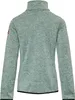 Nordberg Andrea Fleece Cardigan - Damski - Zielony melanż - Podgląd zdjęcia produktu 2