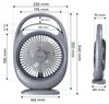 Tischventilator Vayox VA0433G mit Batterie und LED-Licht Produktbild-Vorschau 11