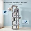 Fobyfurny Kratzbaum Groß, 213 cm Hoch, XXL Katzenbaum, 2 Produktbild-Vorschau 3