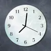 Glasuhr Wanduhr Küchenuhr Echt-Glas 30fi cm Abstrakt blau Produktbild-Vorschau 2
