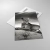 Bilder auf glas - Einteilig - Tierwelt weiblich katze Tier Produktbild-Vorschau 2