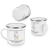Mr. & Mrs. Panda Emaille Tasse Wirtschaftsanalytikerin Produktbild-Vorschau 4