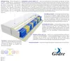 Matratze 65x210 cm Doppelmatratze, H3 Mittelfest Produktbild-Vorschau 3