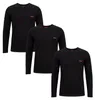 BOSS 3er-Pack Herren-Langarm-Unterhemden 50492631 Produktbild-Vorschau 1