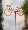 Gartenstecker "Fahrrad" aus Metall, bunt, fluoreszierend, Produktbild-Vorschau 1