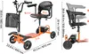 VEVOR scooter elettrico a 4 ruote, pieghevole con portata Anteprima dell’immagine prodotto 8