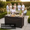 Auflagenbox Venezia 146x83x80 cm rostfrei, belüftet, Deckel Produktbild-Vorschau 5