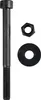 A bolt, nut, and washer are shown against a white background. Produktbild-Vorschau