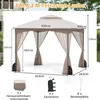 A diagram showing the dimensions and included accessories of a gazebo. Náhled obrázku produktu