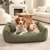 4L Textil MOLLY Hundebett aus Cord mit erhöhtem Rand, Produktbild-Vorschau 3