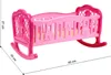 Puppenwiege, Klappbares Kinderbett, Set, Sichere Produktbild-Vorschau 6