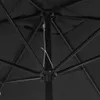 vidaXL Parasol avec mât métallique 300 x 200 cm Anthracite Voir les images du produit 1