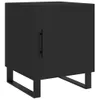vidaXL Nachttische 2 Stk. Schwarz 40x40x50 cm Holzwerkstoff Produktbild-Vorschau 7