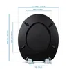 Sanfino® Premium WC Sitz "All Black" hochwertiger Produktbild-Vorschau 5