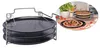 HI 4-tlg. Pizza-Backset Schwarz Produktbild-Vorschau 1