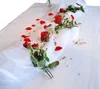 Organza Tischdecke 1,50 x 3,00 m weiß Dekostoff Produktbild-Vorschau 1